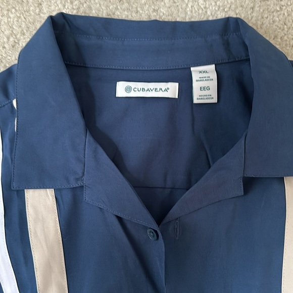 Mens Cubavera summer shirt XXL - Picture 3 of 5